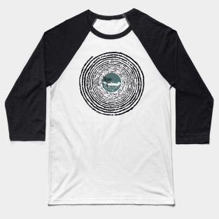 Mountain Spiral T-Shirt Baseball T-Shirt